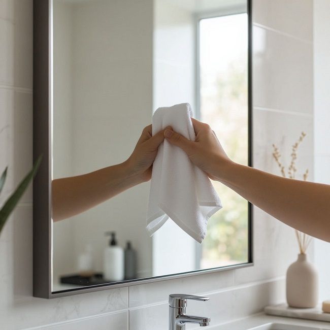 Уход за зеркалом