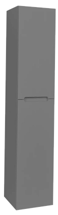 Шкаф пенал Viant Марсель 30 см графит, VMAR300G-PEN