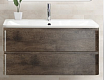 Тумба с раковиной BelBagno Albano 80 см Robere Nature Grigio