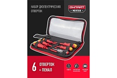 Отвертка ОНЛАЙТ OHT-Оtd01-H6 диэлектрическая, набор 6 шт. 82992