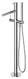 Напольный смеситель Cezares Leaf LEAF-VDP-L-01 с душем, хром