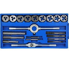 Набор метчиков и плашек S.E.B. М3-М12 20 предметов 511DL-HP20