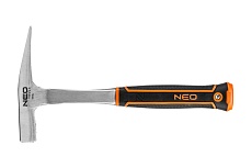 Молоток каменщика Neo Tools 600 г, цельнокованый 25-106