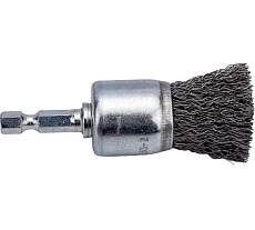 Кордщетка чашечная для дрели 25 мм HSS жесткая KWB 608033