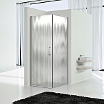 Душевой уголок Vincea Orta VSR-1O 90x90 хром, шиншилла, L