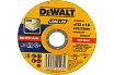 Круг отрезной 115x22.2x1.6 мм,тип 4 DeWalt DT43905
