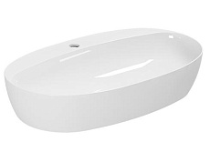 Раковина Azzurra Elegance ELLA070420CMBI/(ECI70M bi)*1 70 см белый