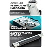 Домкрат подкатной гидравлический iLOFORCE низкопрофильный двухпоршневой с резиновой накладкой 3т (h min 75мм, h max 505мм) IF-T830018(59717)