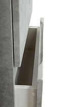Шкаф пенал Art&Max Techno 40 см правый, бетон лофт натуральный