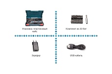 Аккумуляторная отвертка Bosch GO kit 0.601.9H2.021