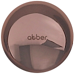 Накладка на донный клапан Abber AC0014RG керамика, розовое золото