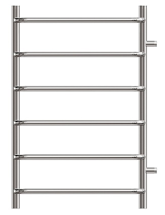 Полотенцесушитель водяной Point PN08558 П6 50x80, боковое подключение, хром