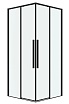 Душевой уголок Grossman Galaxy 300.K33.01.8080.21.00 80x80 прозрачный, черный матовый