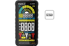 Цифровой смарт мультиметр iCartool CATIII 600V, TrueRMS, AD/DC IC-M117