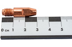 Наконечник токопроводящий Cu-E, М8x30 мм, 0.8 мм для горелок mig/mag Энаргит Cu-E-M8x30x08