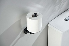 Держатель для запасного рулона Aquatek Оберон AQ4207MB черный матовый