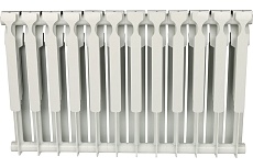 Биметаллический радиатор Rommer Optima BM 500 12 секций RAL9016 89574