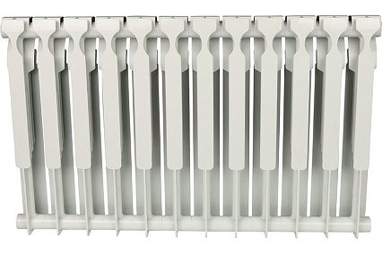 Биметаллический радиатор Rommer Optima BM 500 12 секций RAL9016 89574