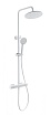Душевая стойка Wonzon&Woghand Stay 1 WW-B3051-A-MW термостат, белый матовый