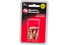 Наконечник токосъемный (5 шт; 1 мм; M8x30 мм) Quattro Elementi 771-275