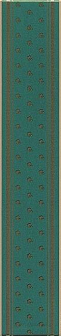 Бордюр Kerama Marazzi Фонтанка зелёный 7.2х40 см, NT\B170\15074