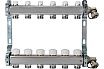 Коллекторная группа из нержавеющей стали ColSys 805R 6 выходов, с отсечными, термостатическими и дренажными клапанами 1805R22506
