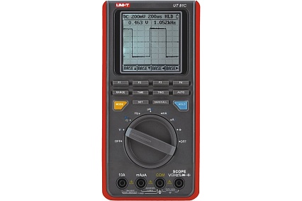 Цифровой портативный мультиметр-осциллограф UNI-T UT81C 00-00008455