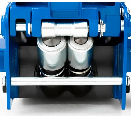 Подкатной домкрат Rossvik V3 LOW PROFILE с педалью, г/п 3 т, 75-505 мм PEDAL TH32505B