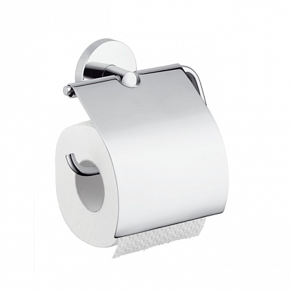 Держатель туалетной бумаги Hansgrohe Logis 40523000 с крышкой хром