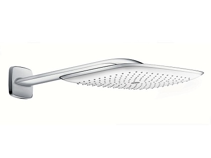 Верхний душ Hansgrohe PuraVida 27437400 хром/белый