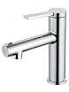 Смеситель для раковины Wonzon&Woghand WW-H1017-CR функция полоскания, хром