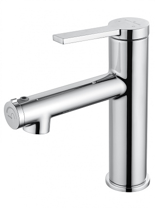 Смеситель для раковины Wonzon&Woghand WW-H1017-CR функция полоскания, хром