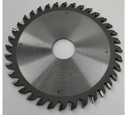 Пила подрезная коническая 150x4.3-5.5/3.2х30 мм, Z36 Woodtec ВИ 343326