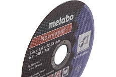 Круг отрезной по металлу Novorapid (125x1.0x22.2 мм) Metabo 616506000