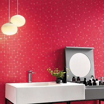 Плитка Atlas Concorde Arkshade Red Mosaico Q 30,5x30,5 см, 9AQR