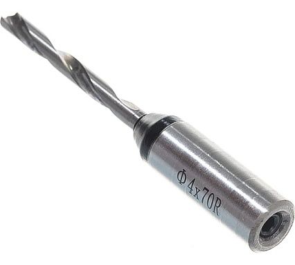 Сверло присадочное монолитное глухое (4x35x70 мм; S=10x35 мм; RH) ROTIS 414.0470R