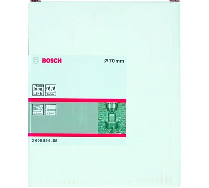 Коронка Precision for Sheet Metal с твердосплавными напайками 70 мм Bosch 2608594158