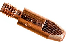 Наконечник токопроводящий (10 шт; E-Cu; М6х28; 1.0 мм) для горелок MIG/MAG Сварог 00000087422