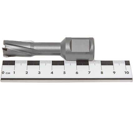 Сверло корончатое HM по металлу (14х35/73 мм; Weldon 19) D.BOR CD-HM-035-014-W