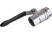 Усиленный шаровой кран RUB BRESСIA (S.33), 1/2" DN15 PN65, ВР-ВР, ручка S33D00