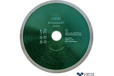 Диск алмазный Standart по керамограниту (180х25.4/22.2) для плиткорезов KEOS DBS01.180