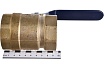 Шаровой кран ZOX 2'' вн/вн, рукоятка 520862