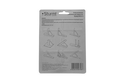 Угольник магнитный для сварки (4 шт; вес до 5 кг) Sturm 6010-2-5
