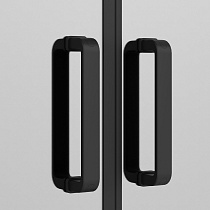 Душевая дверь Ambassador Forsa 110x200 17022217ABB тонированная, чёрный