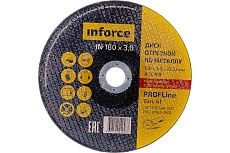 Диск отрезной по металлу (180х22х3 мм) Inforce 11-01-110