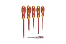 Набор диэлектрических отверток 6 шт Brigadier Lite 39053