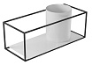 Раковина Galassia Core46 7305 37 см белый глянцевый