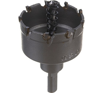 Коронка по металлу твердосплавная Стандарт 50 мм, HM/TCT Diamond Industrial DIDHM50