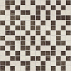 Мозаика Laparet Crystal коричневая+бежевый 30х30 см