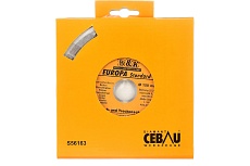 Диск алмазный  отрезной по бетону и камню Europa 150x22.2xZ9/10x2.3мм TORGWIN S56163